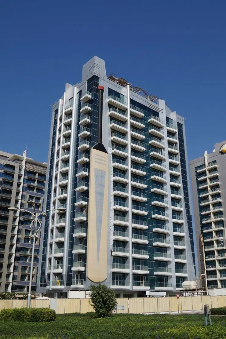 Cricket Tower, Dubai Sports City in Dubai