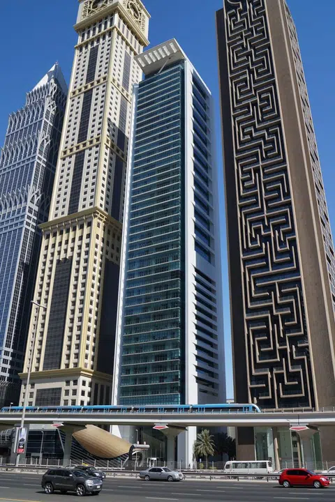 Capricorn Tower, Sheikh Zayed Road in Dubai
