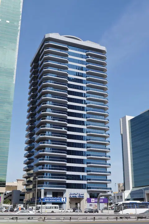 Al Wasl Tower, Sheikh Zayed Road in Dubai