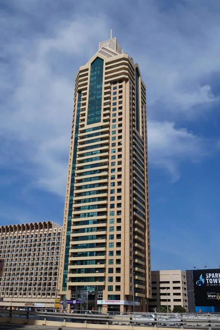 Al Kharbash Tower, Sheikh Zayed Road in Dubai