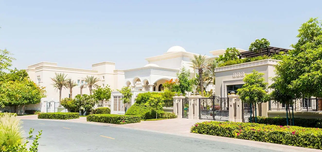 Emirates Hills community in Dubai