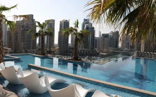Dubai Marina community in Dubai