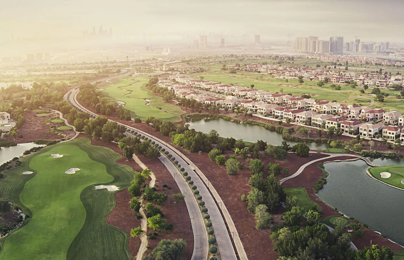 Jumeirah Golf Estates community in Dubai