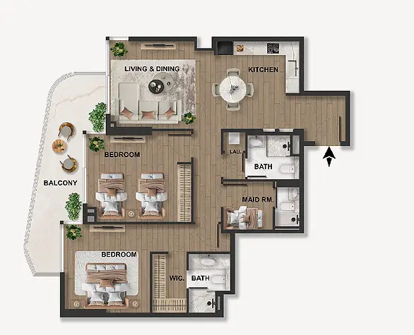 Blue Marina Residence Building 2 - Image 10