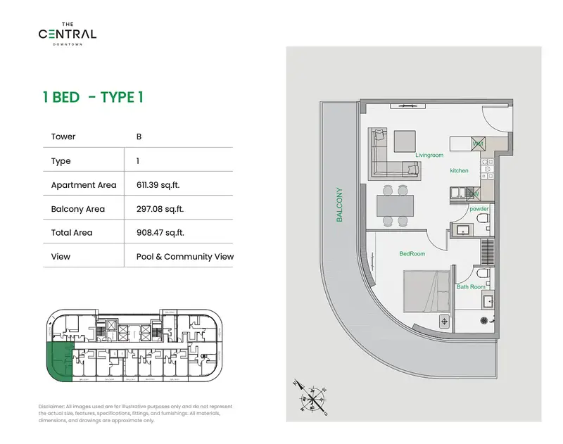 The Central Downtown Tower B - Image 4