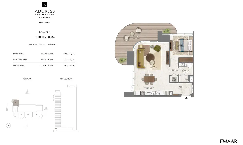 Address Residences Zabeel Tower 1 - Image 10