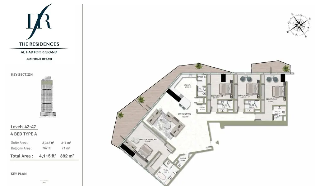 The Residences Al Habtoor Grand - Image 16