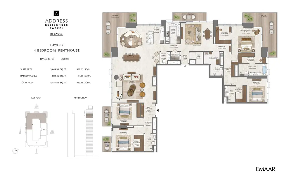 Address Residences Zabeel Tower 2 - Image 21