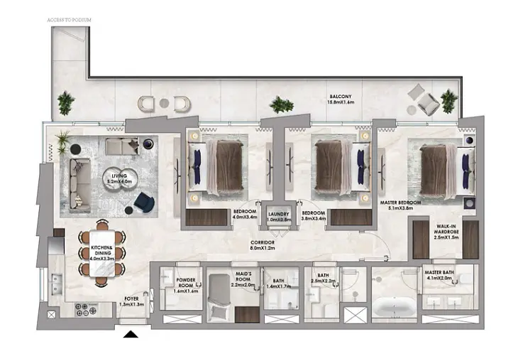 Address Residences Tower B - Image 17