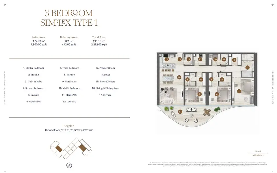 SLS Residence Palm Jumeirah - Image 9