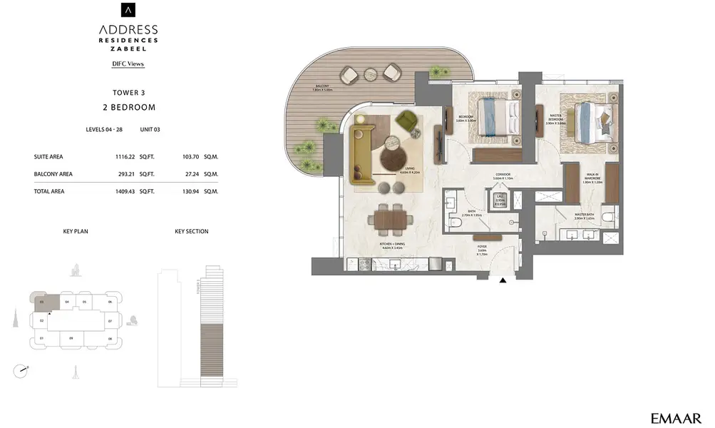 Address Residences Zabeel Tower 3 - Image 15