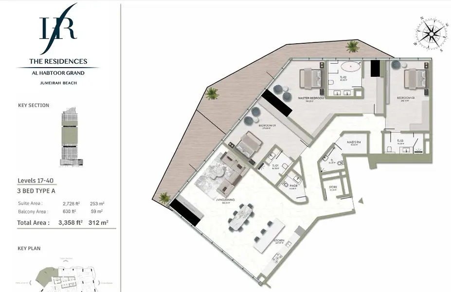 The Residences Al Habtoor Grand - Image 12