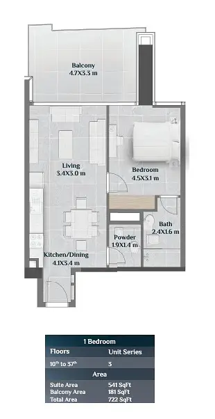 Skyhills Residences Tower 1 - Image 12