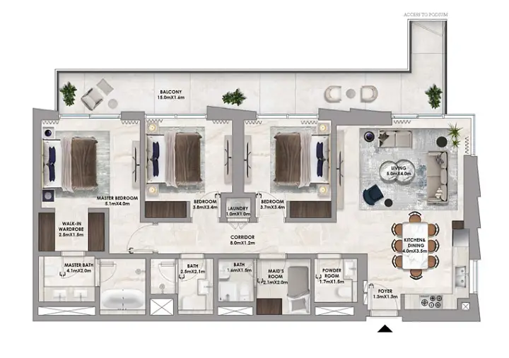 Address Residences Tower B - Image 16