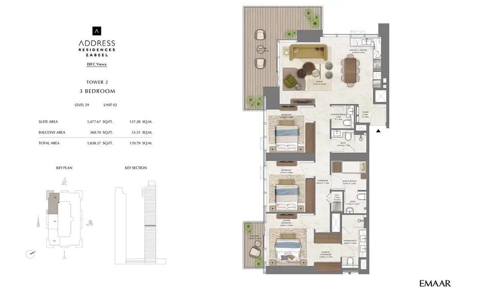 Address Residences Zabeel Tower 2 - Image 20