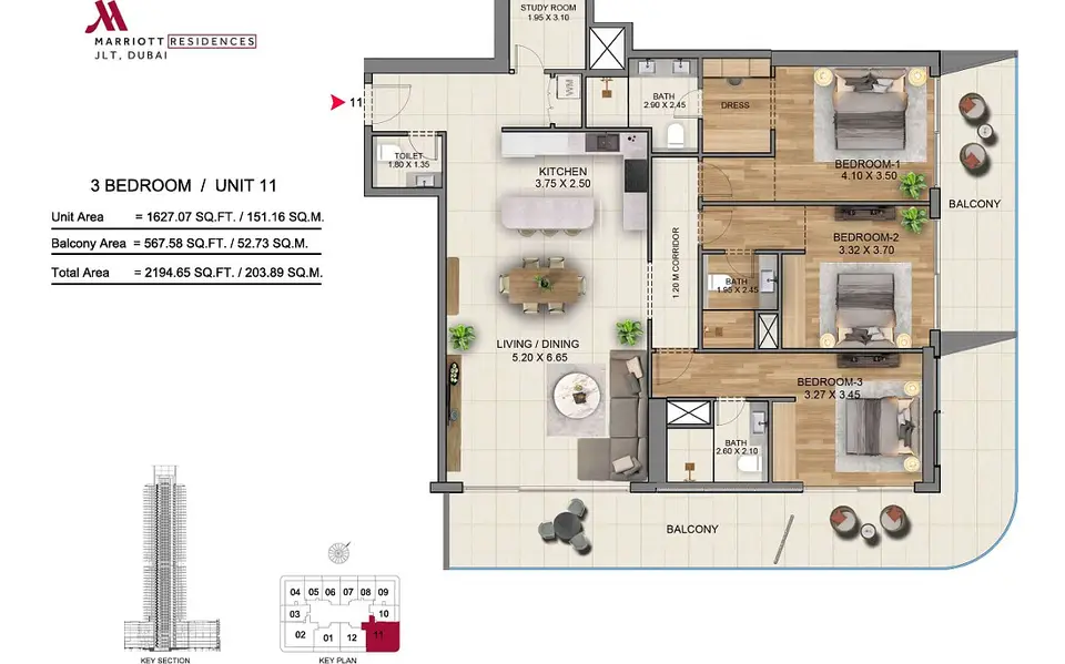 Marriott Residences JLT - Image 18