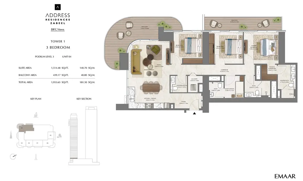 Address Residences Zabeel Tower 1 - Image 20
