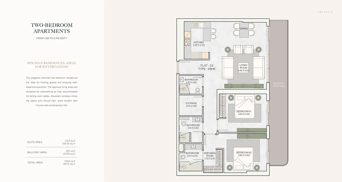 Helvetia Residences By DHG Properties - Image 9