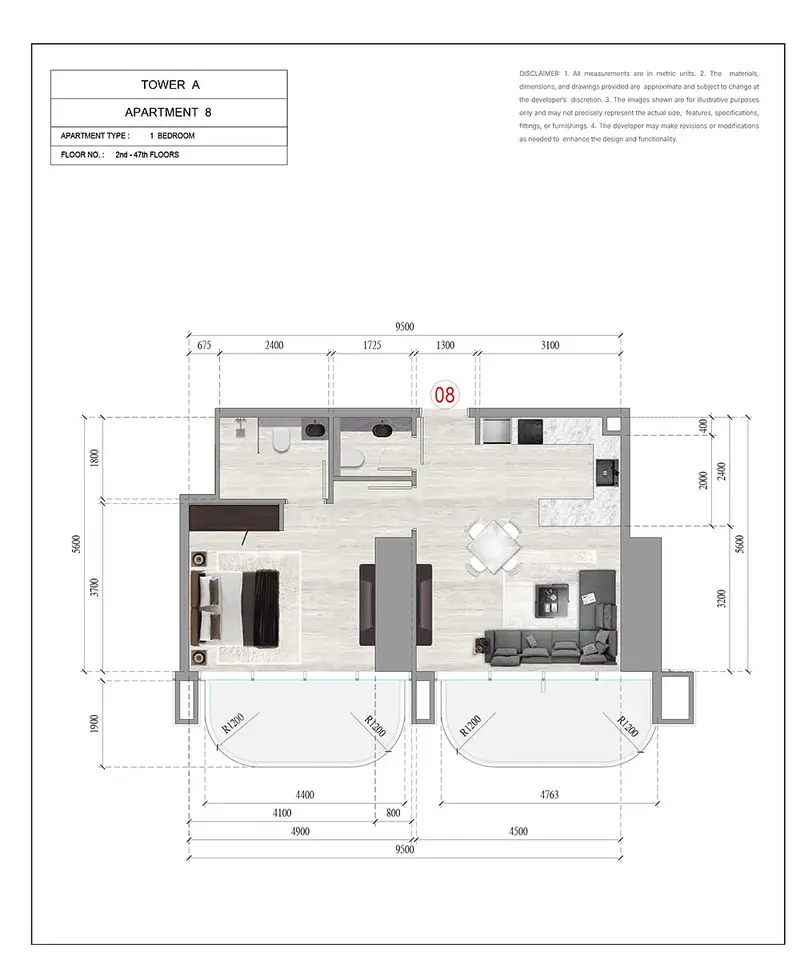 Ananda Residences Tower A - Image 11