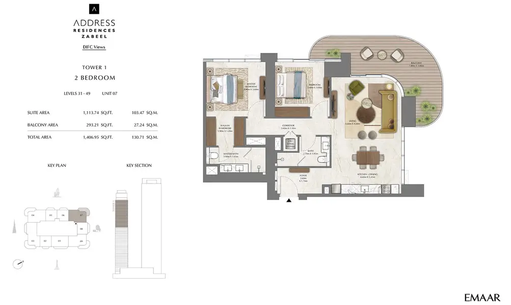Address Residences Zabeel Tower 1 - Image 18