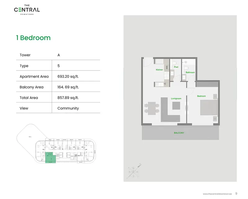 The Central Downtown Tower A - Image 8