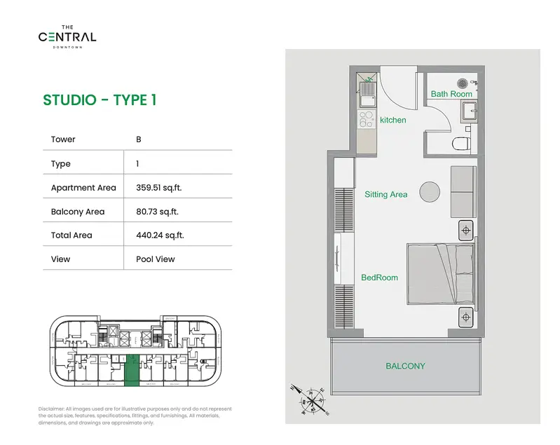 The Central Downtown Tower B