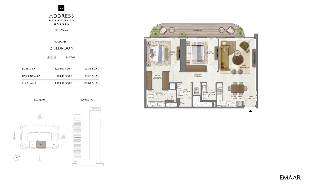 Address Residences Zabeel Tower 1 - Image 13