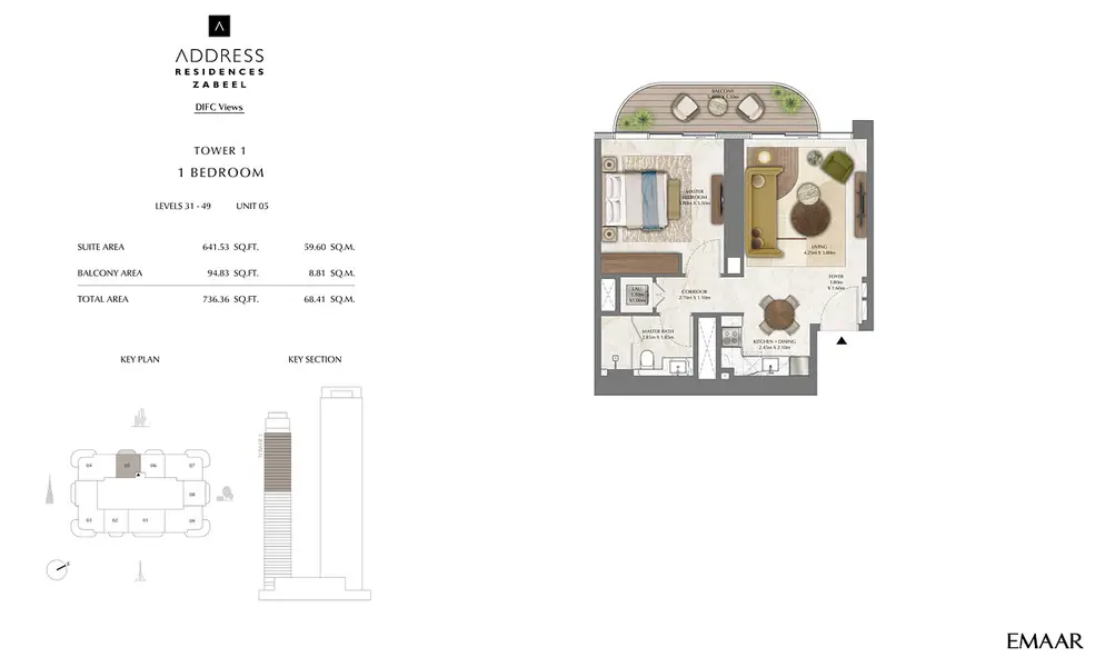 Address Residences Zabeel Tower 1 - Image 12
