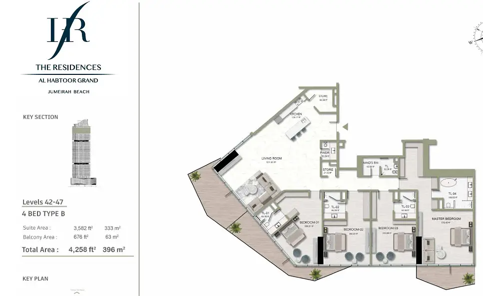 The Residences Al Habtoor Grand - Image 17
