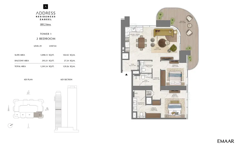 Address Residences Zabeel Tower 1 - Image 14