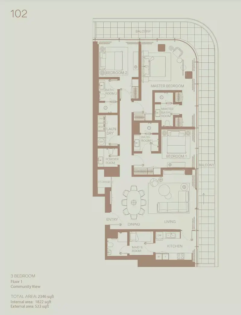 Eden House The Park Building A - Image 14