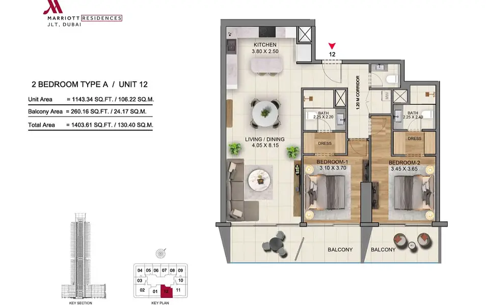 Marriott Residences JLT - Image 14