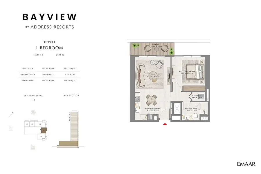 Address Bayview Tower 1 - Image 9