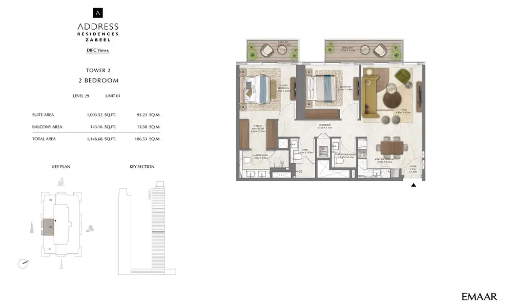 Address Residences Zabeel Tower 2 - Image 13
