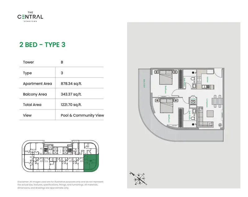 The Central Downtown Tower B - Image 10