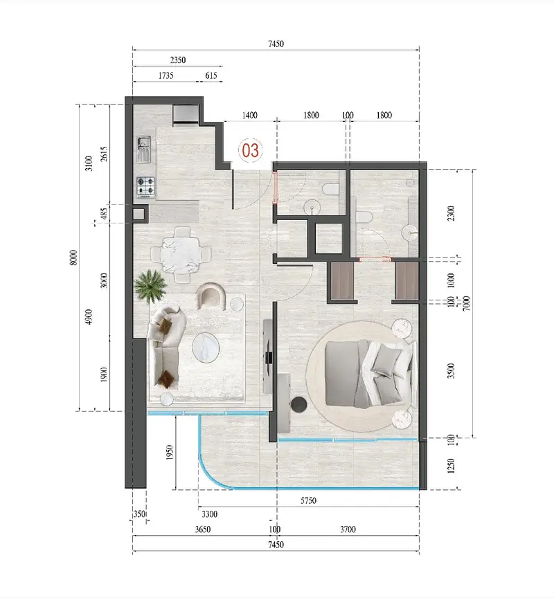 Guzel Towers Block B - Image 15