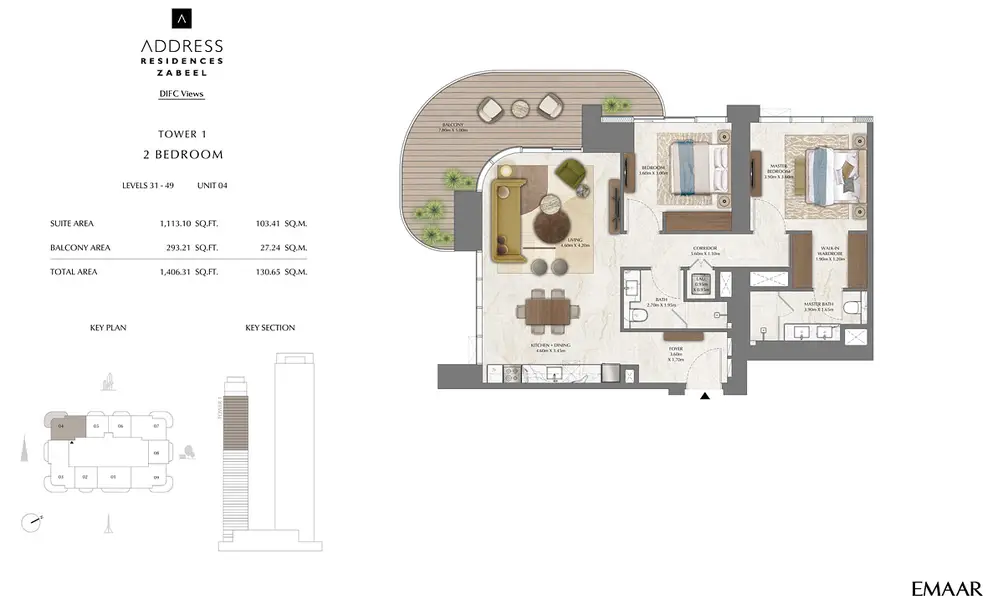 Address Residences Zabeel Tower 1 - Image 15