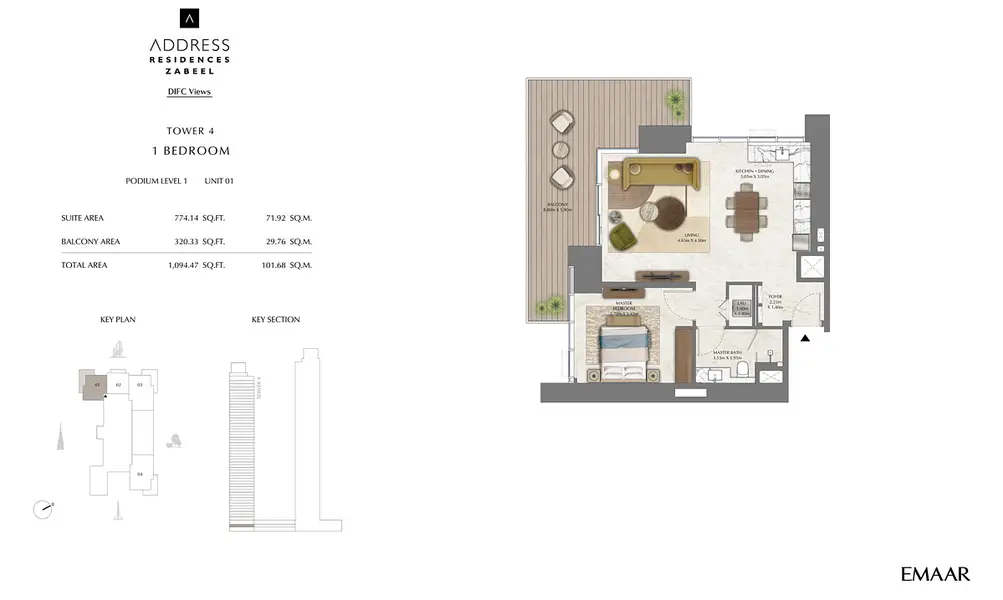 Address Residences Zabeel Tower 4 - Image 7