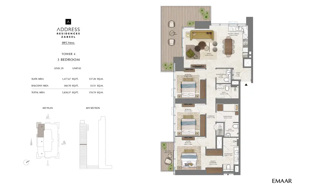 Address Residences Zabeel Tower 4 - Image 19