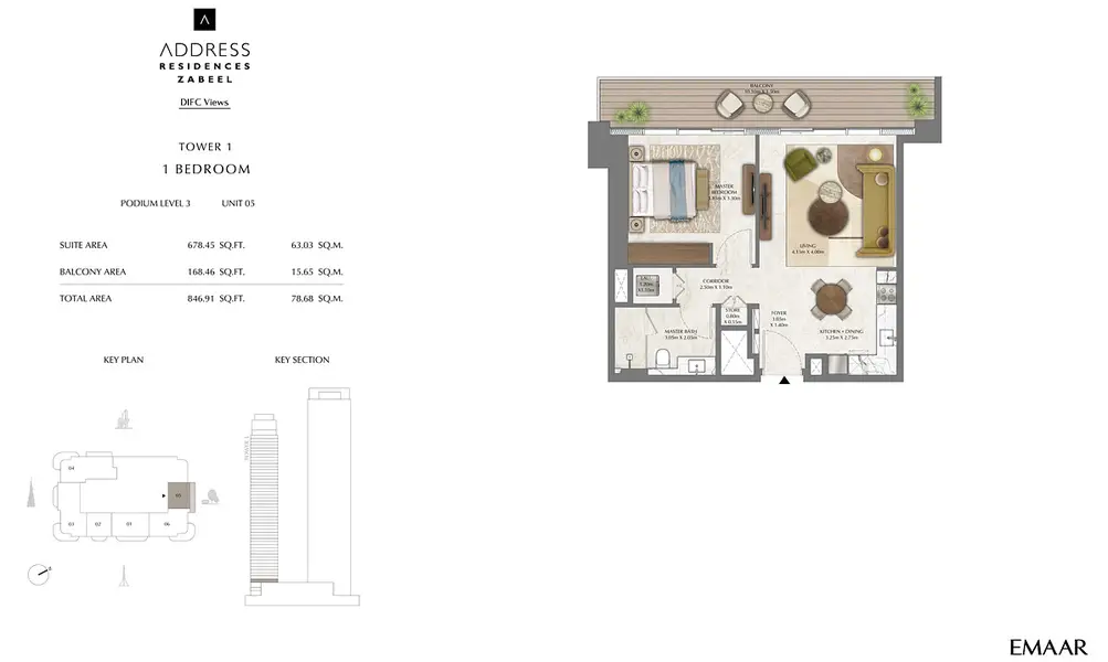 Address Residences Zabeel Tower 1 - Image 7