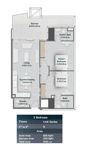 Skyhills Residences Tower 1 - Image 19