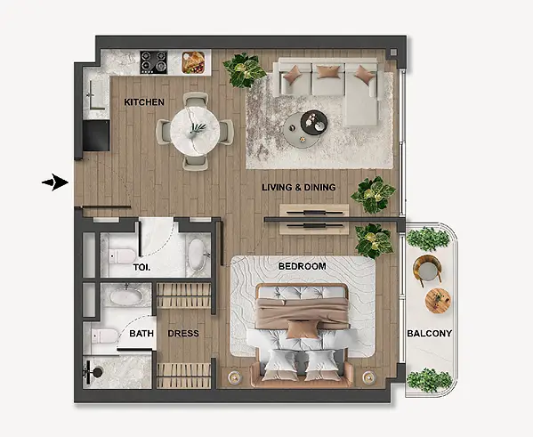 Blue Marina Residence Building 2 - Image 6