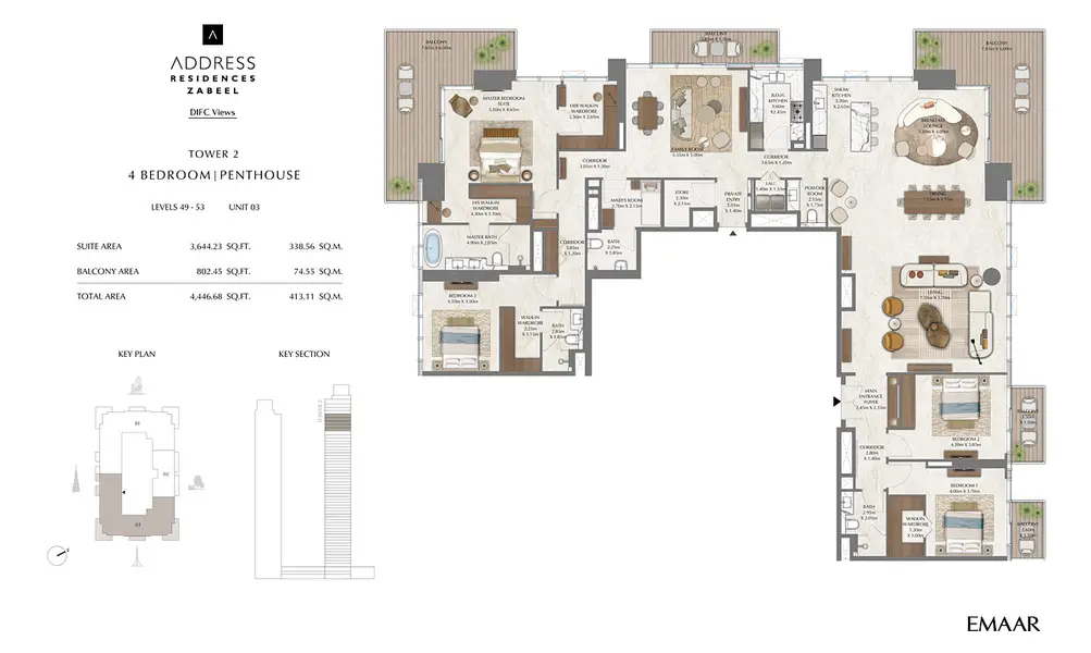 Address Residences Zabeel Tower 2 - Image 24