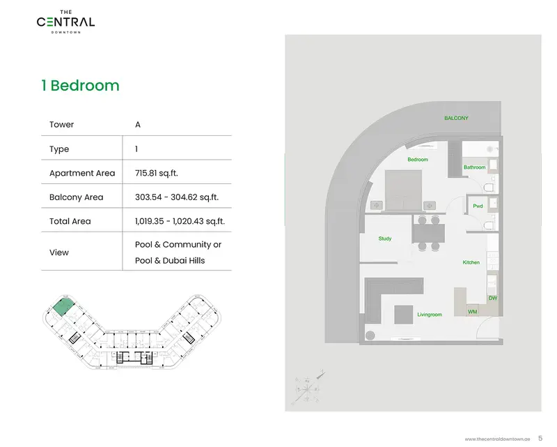 The Central Downtown Tower A - Image 4