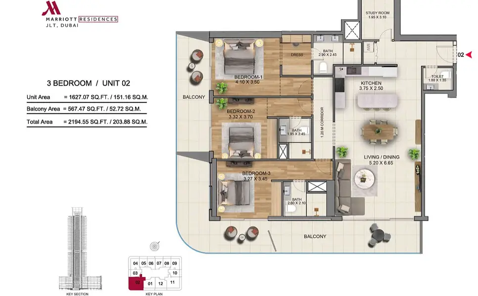 Marriott Residences JLT - Image 17