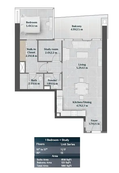 Skyhills Residences Tower 1 - Image 11