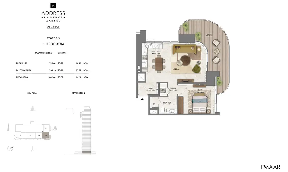 Address Residences Zabeel Tower 3 - Image 9