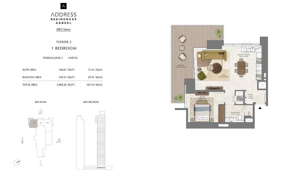Address Residences Zabeel Tower 2 - Image 7