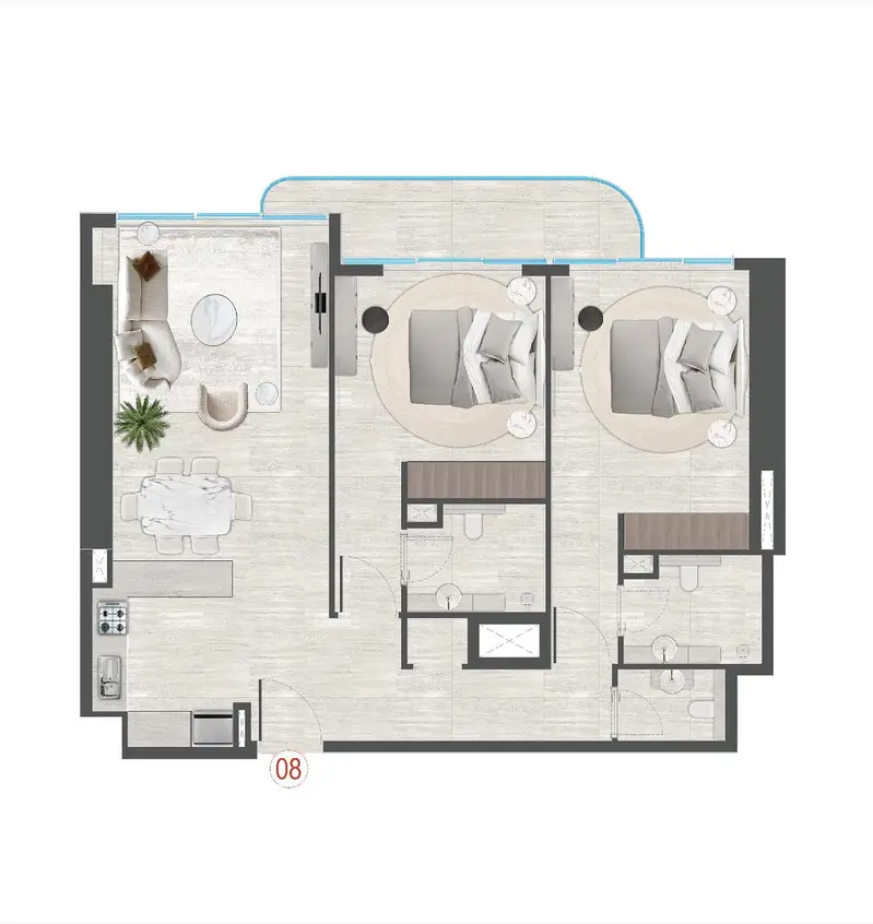 Guzel Towers Block A - Image 17