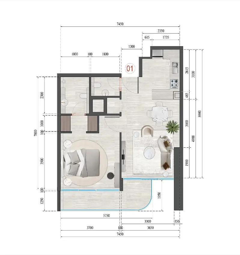 Guzel Towers Block B - Image 13